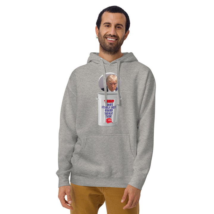 Democracy Fighter Trash Can Hoodie