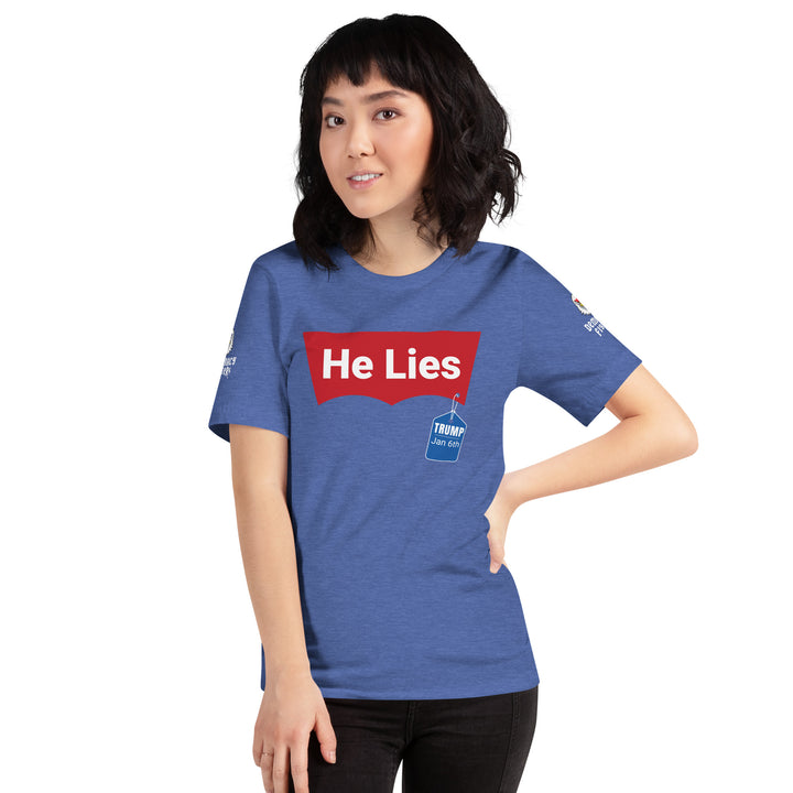 Democracy Fighter He Lies Tee