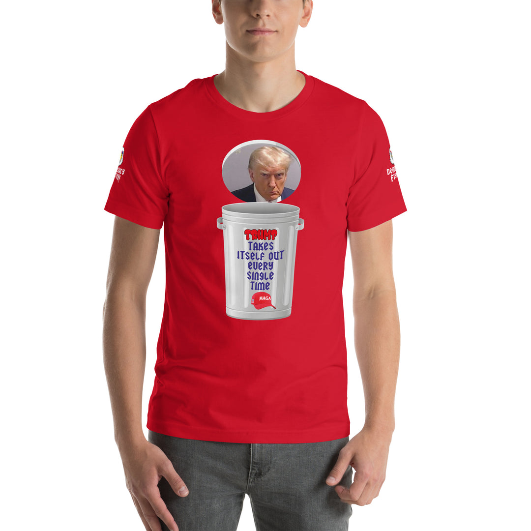 Men's Trump Trash Can Quad Tee